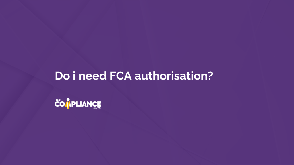 FCA Authorisation