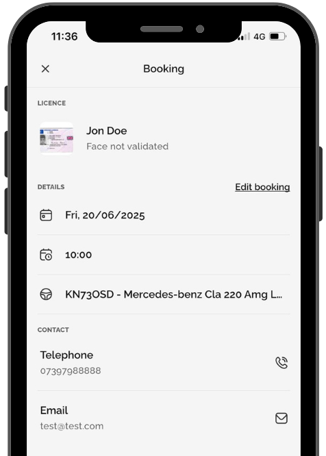 booking